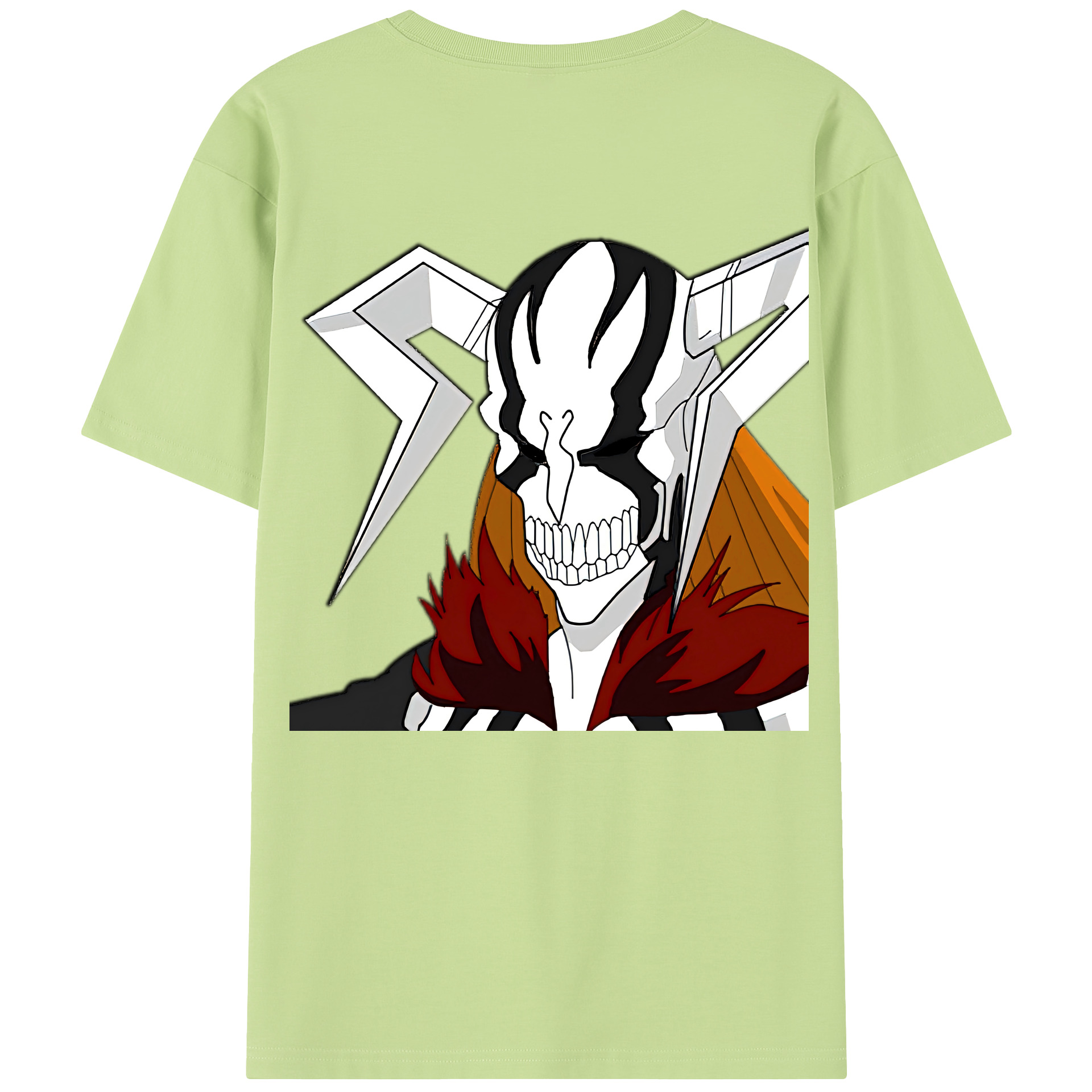 （画像用） ブリーチ 黒崎一護（くろさき いちご）BLEACH Kurosaki Ichigo 綿100％半袖Tシャツ（背面プリント）